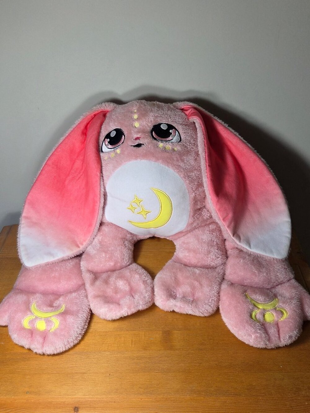Moon Pals Pink Bunny Plush Opal Rabbit Weighted Sensory Anxiety MYLO 5lbs